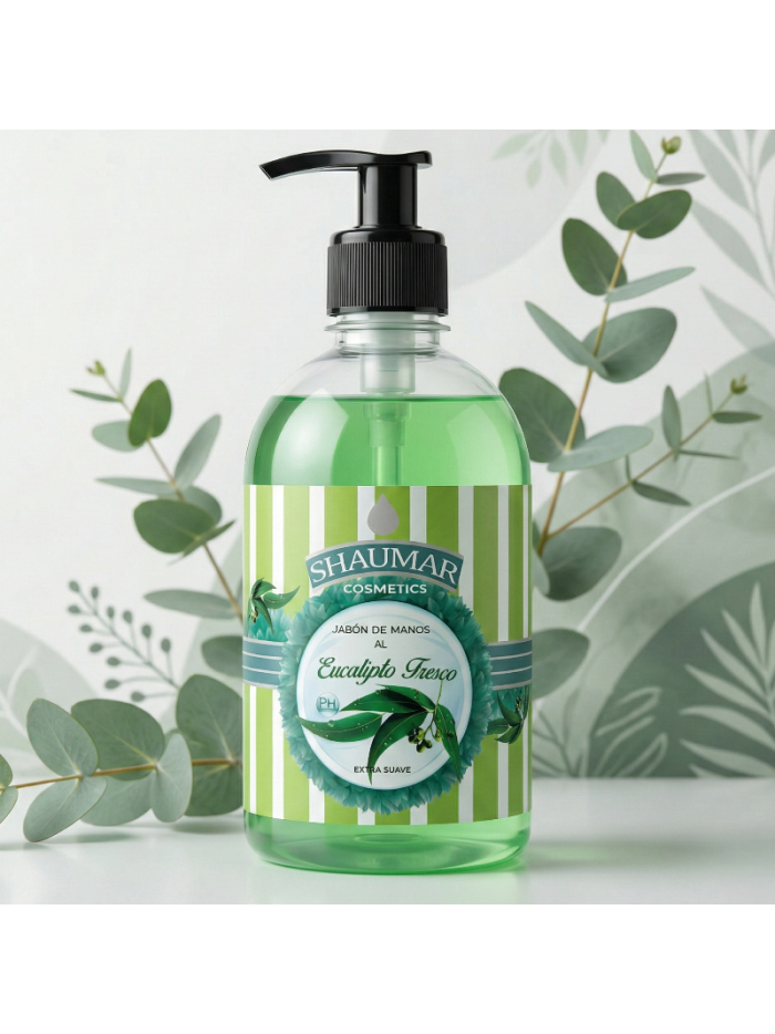 Gel lavant mains Eucalyptus