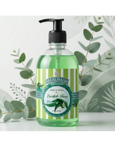 Gel lavant mains Eucalyptus