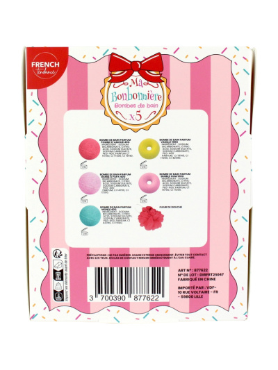 Bonbonnière bombes de bain