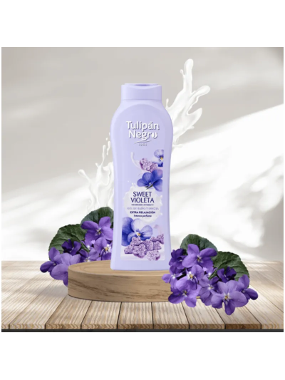 Gel douche violette