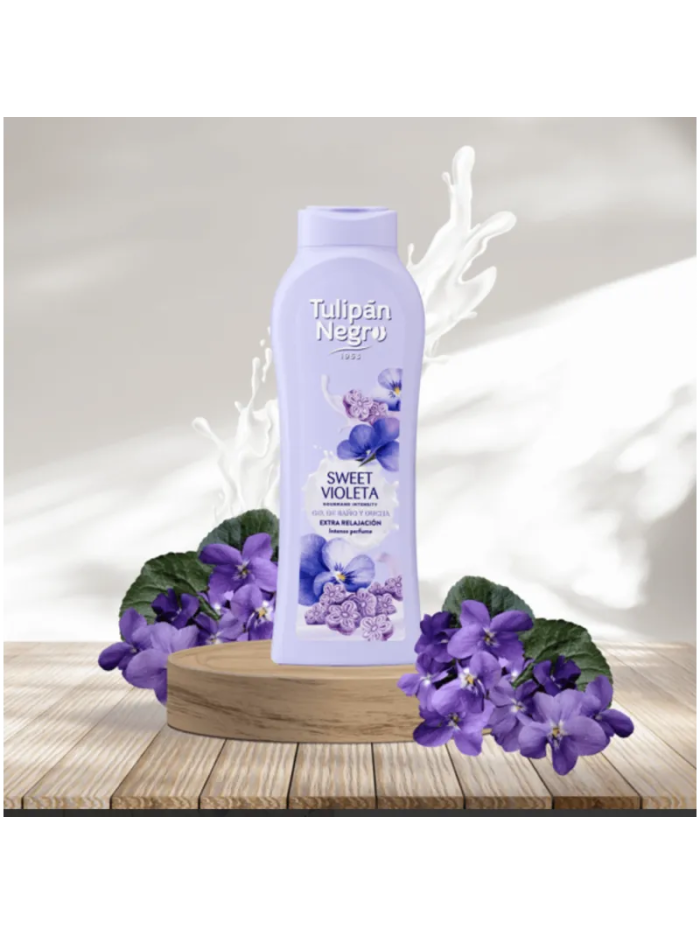 Gel douche violette