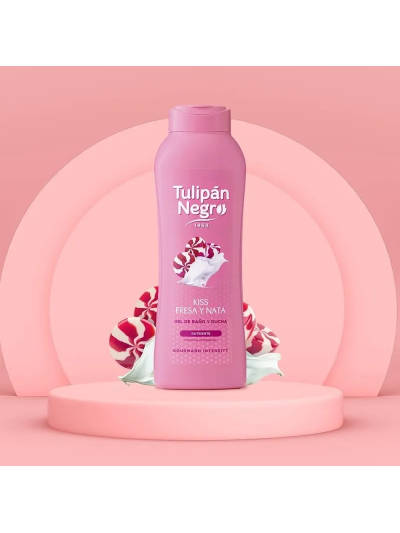 Gel douche fraise chantilly