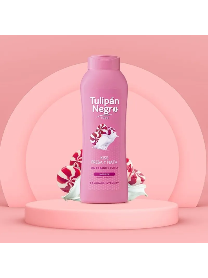 Gel douche fraise chantilly