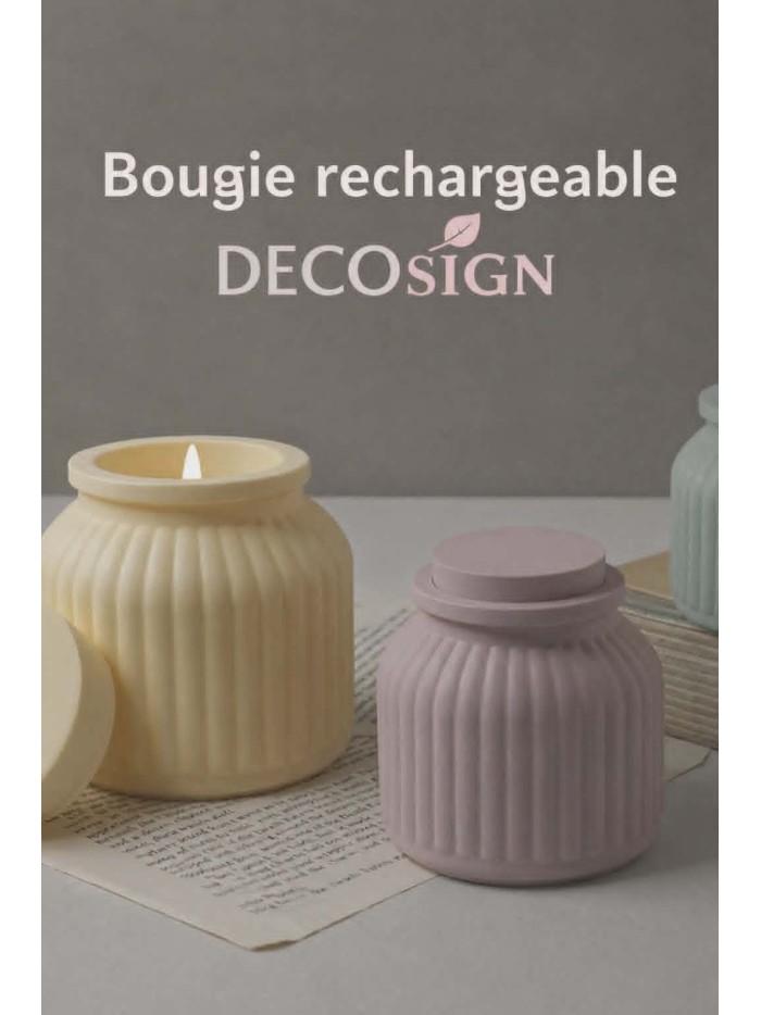 Bougie rechargeable