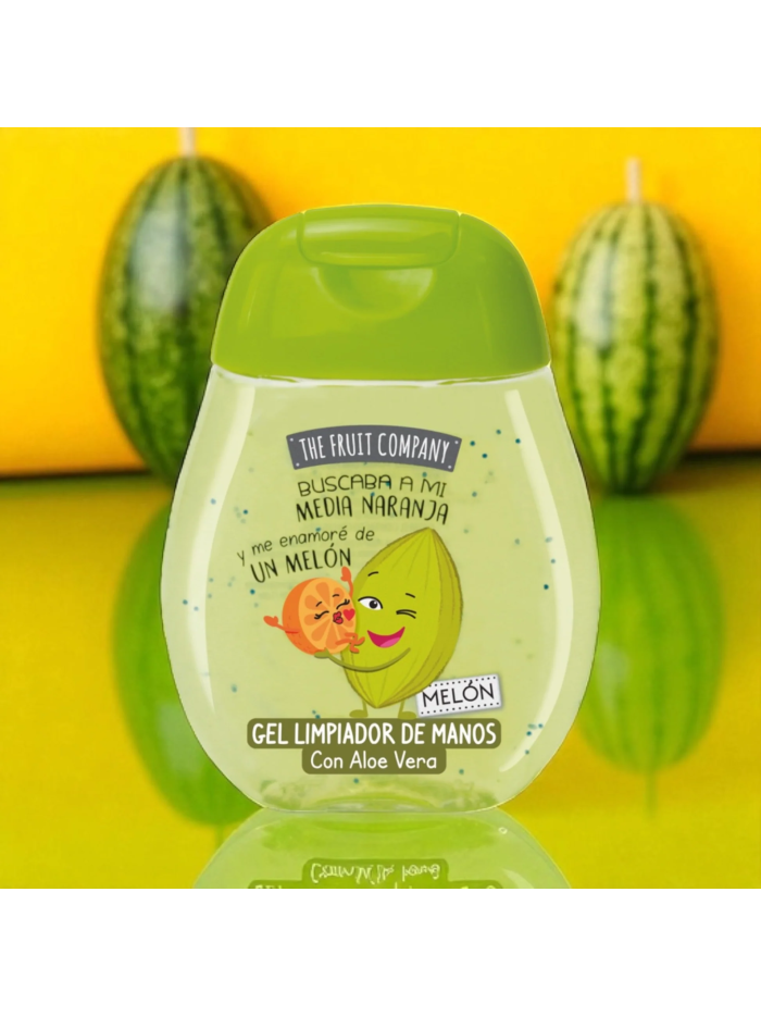 Gel désinfectant pour les mains au melon