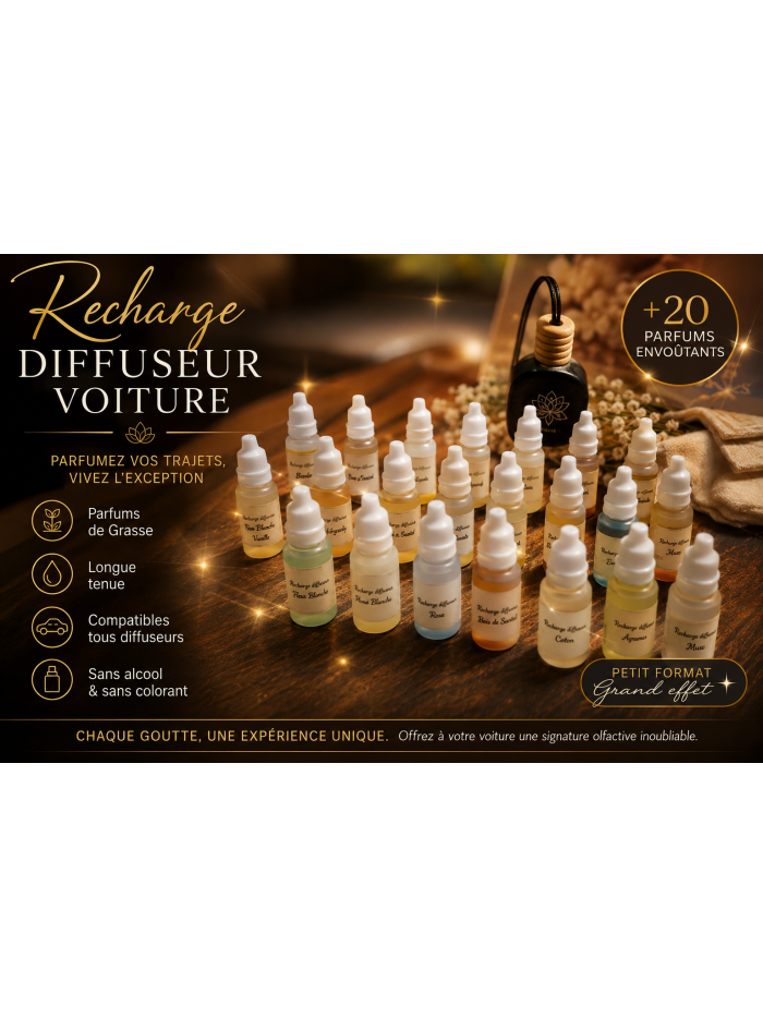 Recharge diffuseur voiture